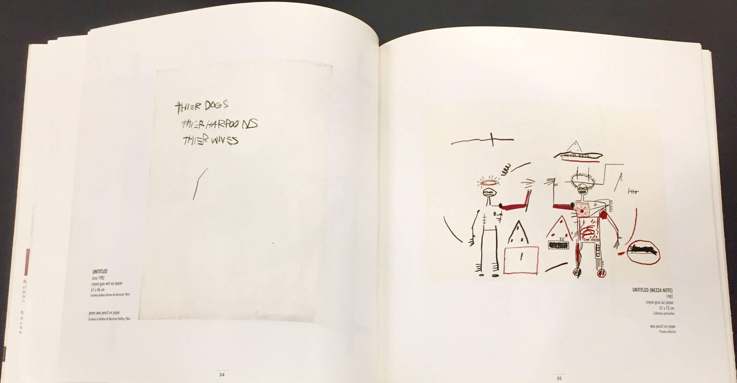 Vintage Basquiat Exhibition Catalog, 'Le Mans, France', 1999 In Good Condition In Brooklyn, NY
