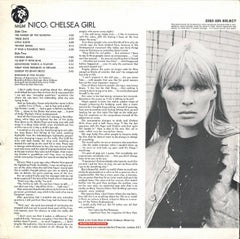 Nico, Chelsea Girl Vinyl Record 'Warhol Factory'
