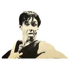 Announcement rare d'Iggy Pop du début des années 1980