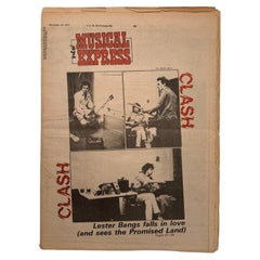 The Clash New Musical Express 1977