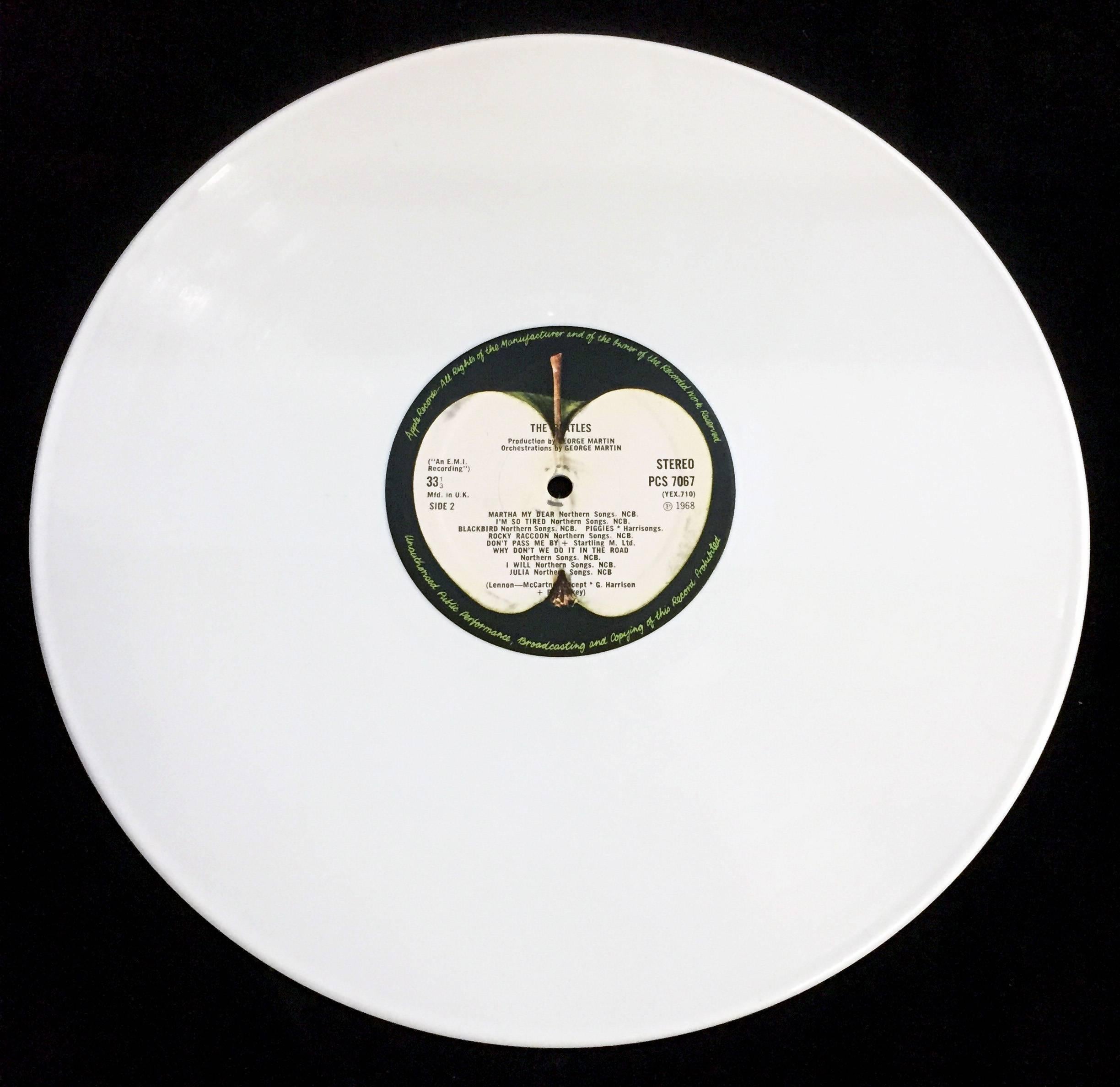 beatles white album white vinyl 1978