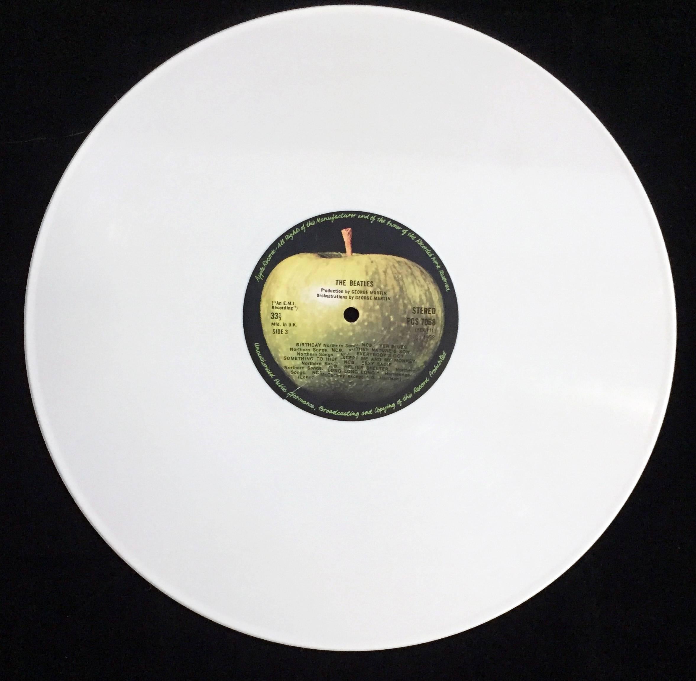 the beatles white album white vinyl