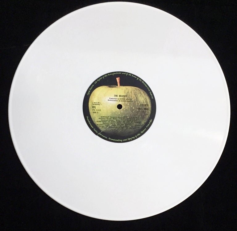 Beatles White Album, Rare White Vinyl Pressing at 1stDibs | beatles album white 1978, beatles white album vinyl, beatles white vinyl