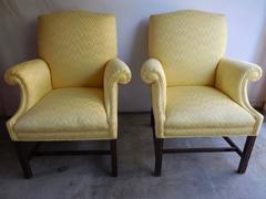 Contemporary Rolled Armchairs