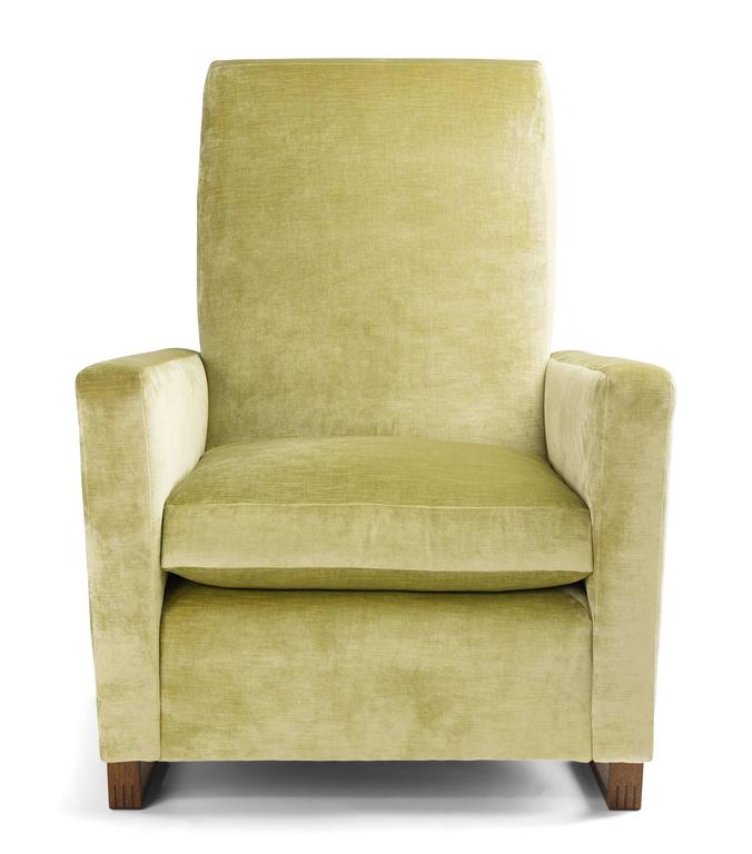 New Handmade Contemporary/Modern, Chair, Velvet Fabric with