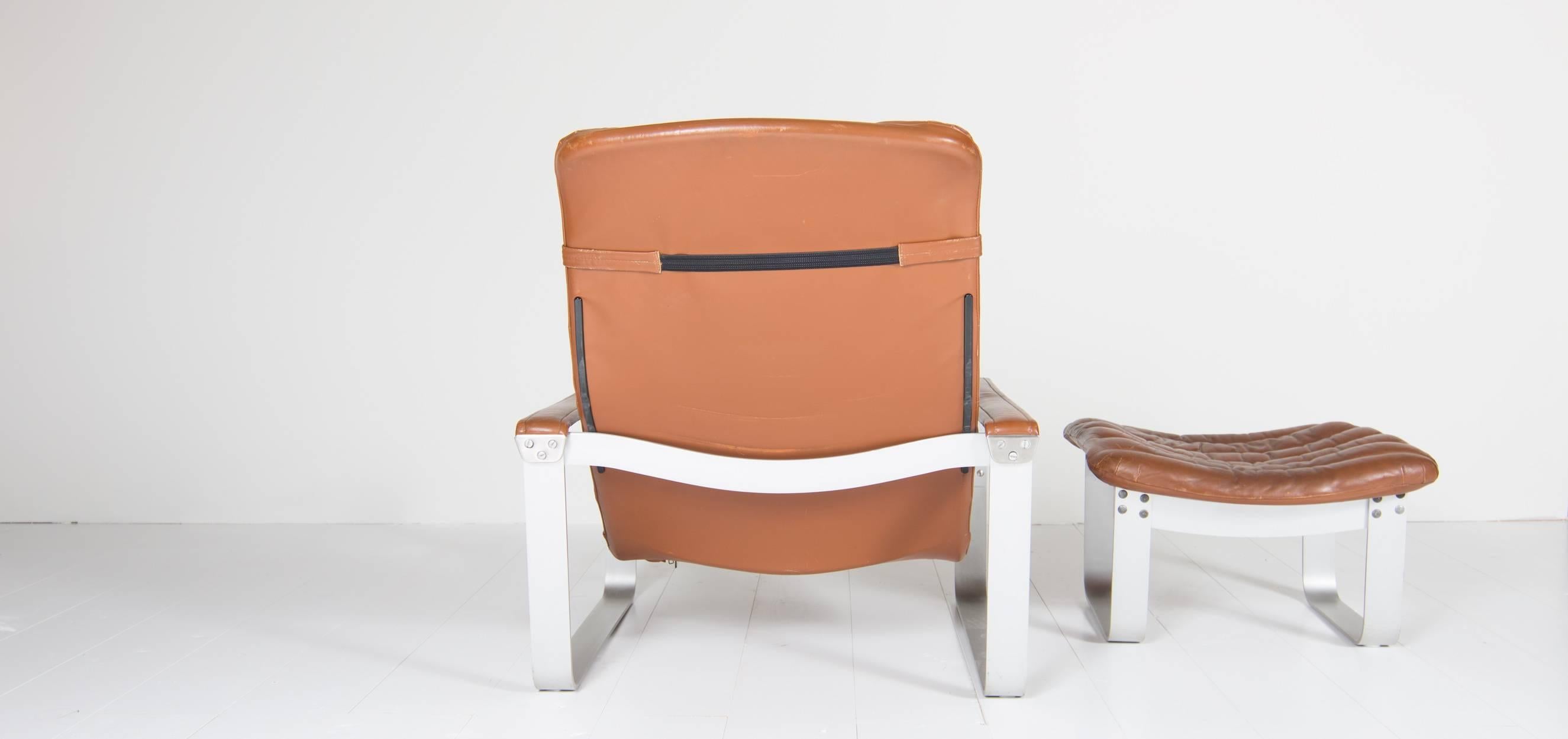 Mid-20th Century Asko Chair Model Pulkka Designed by Ilmari Lappalainen, 1968