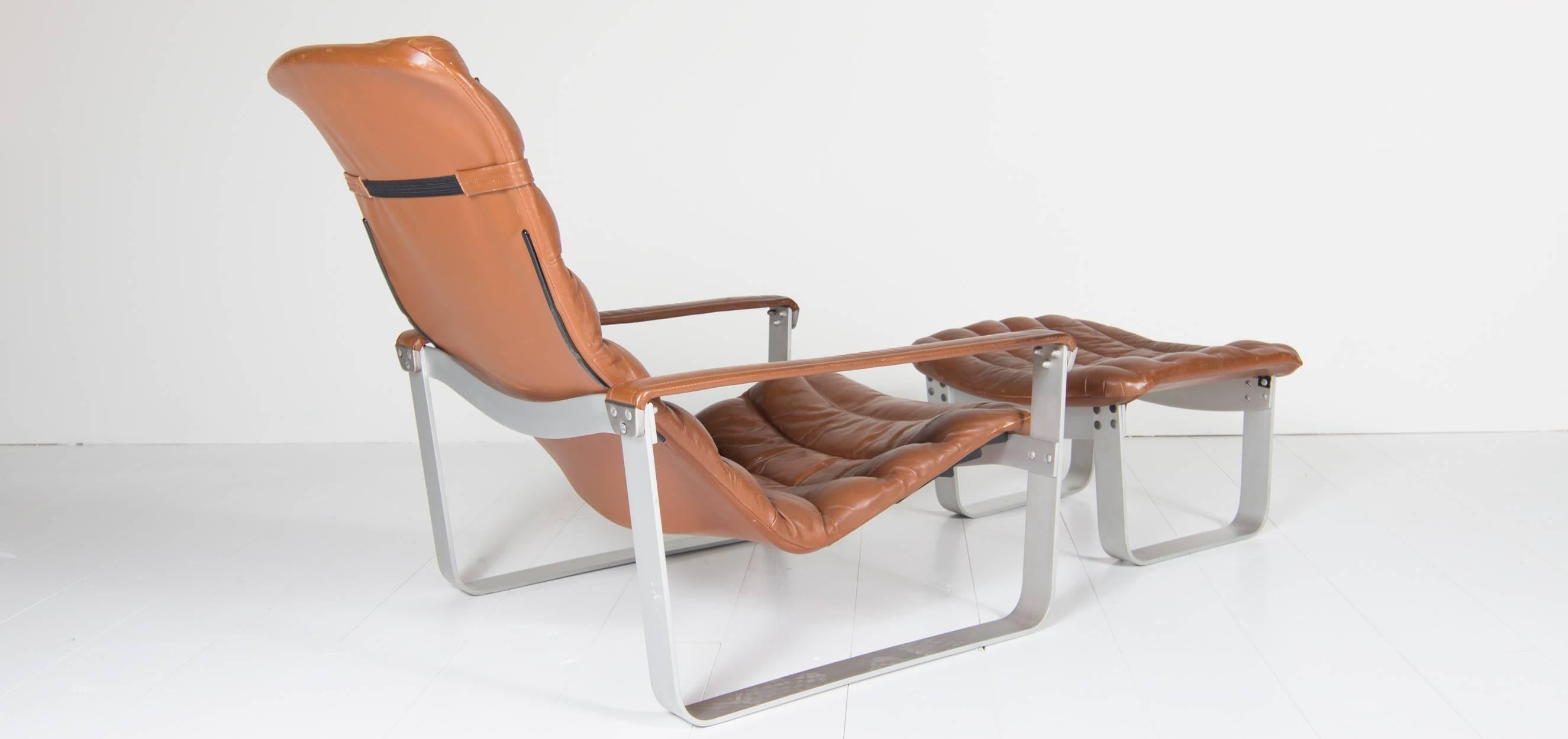 Finnish Asko Chair Model Pulkka Designed by Ilmari Lappalainen, 1968