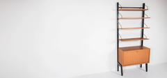 Poul Cadovius Wall System with Chest with Panel Door from the 1960s