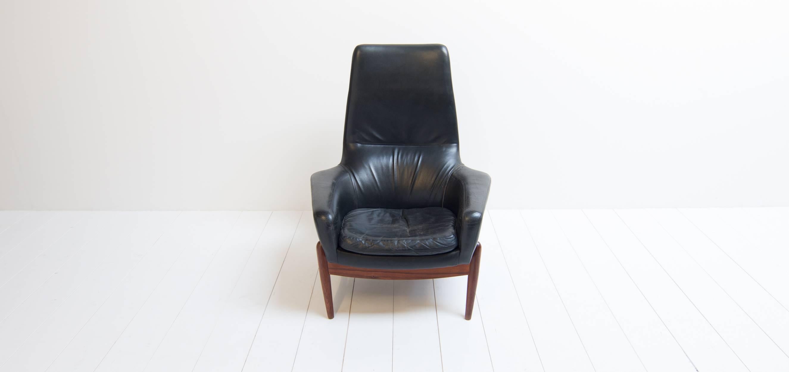Ib Kofod Larsen Bovenkamp Lounge Chair from the 1960s For Sale 2