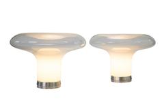 Pair of Angelo Mangiarotti for Artemide "Lesbos" Lamps, 1971