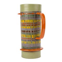 Signed Glazed Ceramic Vase by Cau G. Bitossi & Figli, 2016