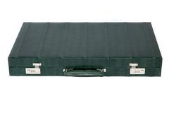 Geoffrey Parker-Emerald Snakeskin Backgammon Set