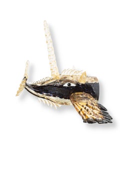 Aristide Najean "Licorne" Unicorn Sconce n.1