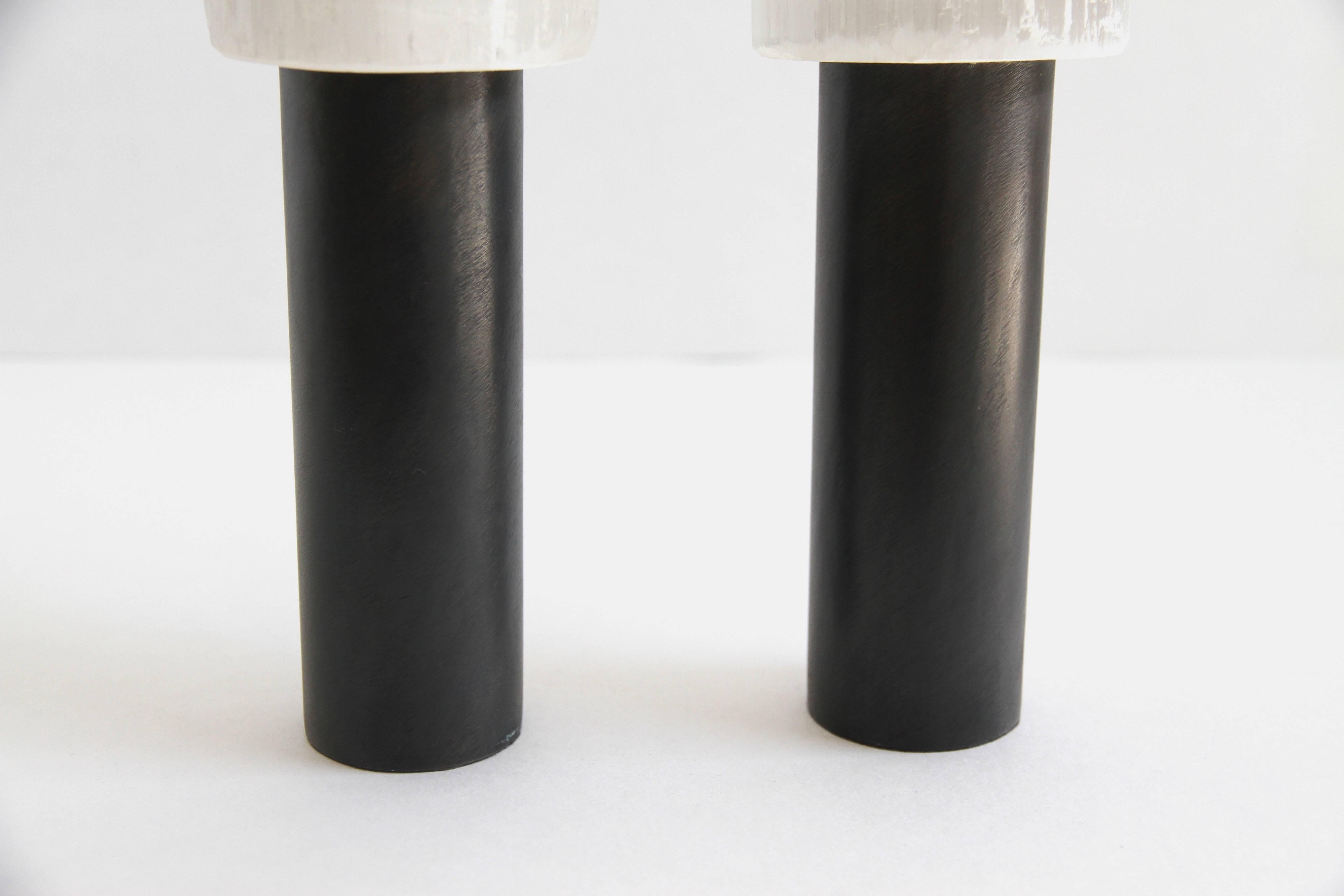 Contemporary Sophie Dries Pair of Candleholders N.3