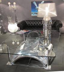 Aviation Furniture Table Lamp "Dassault Mystere IV" by Jean-Pierre Carpentier