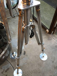 Aviation Furniture Tripod Floor Lamp by  AVIATIONSPIRIT