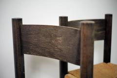 French Méribel Chairs by Charlotte Perriand for Georges Blanchon, 1948