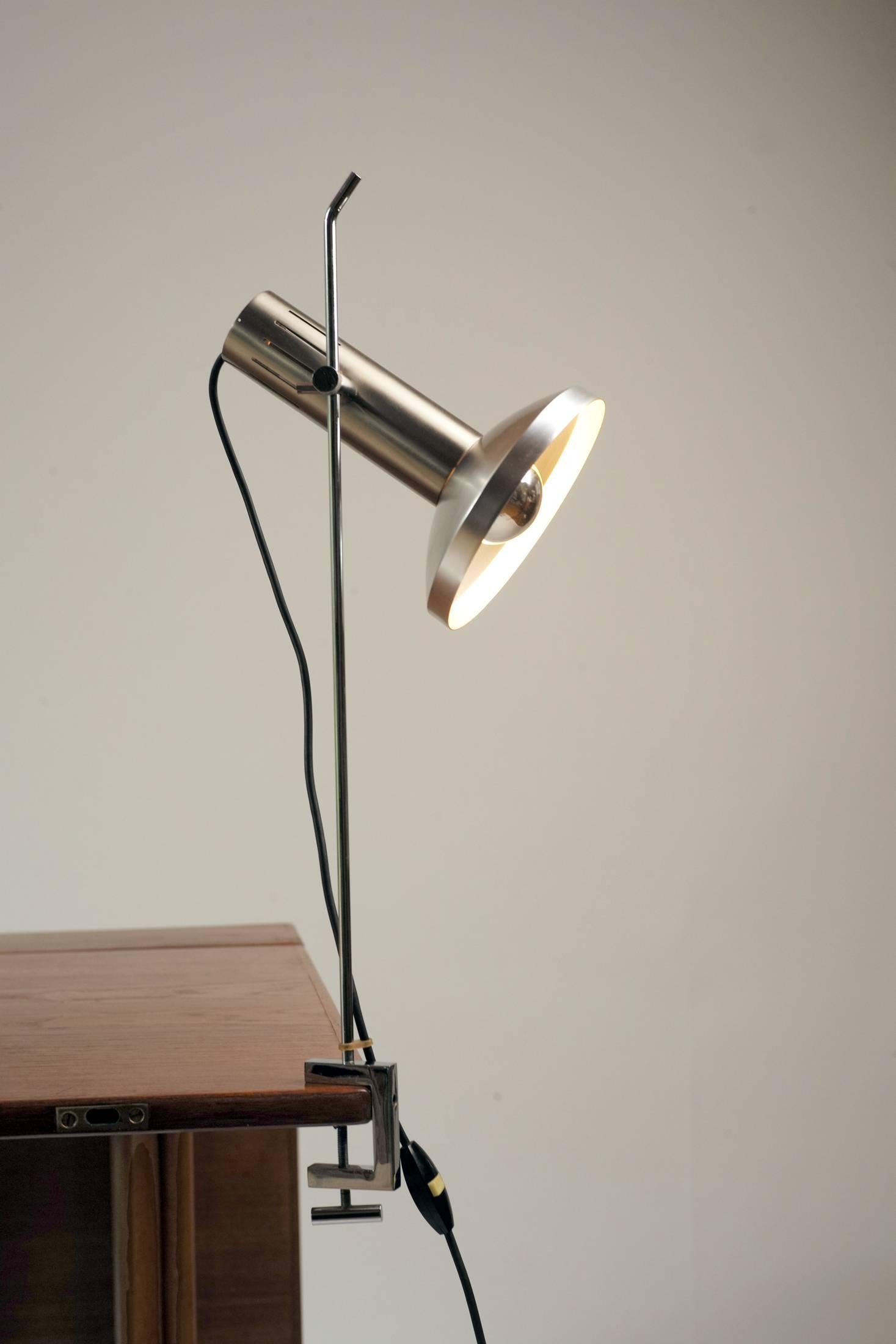 Mid-20th Century French A4 Mounted Table Lamp by Alain Richard for Pierre Disderot, 1958