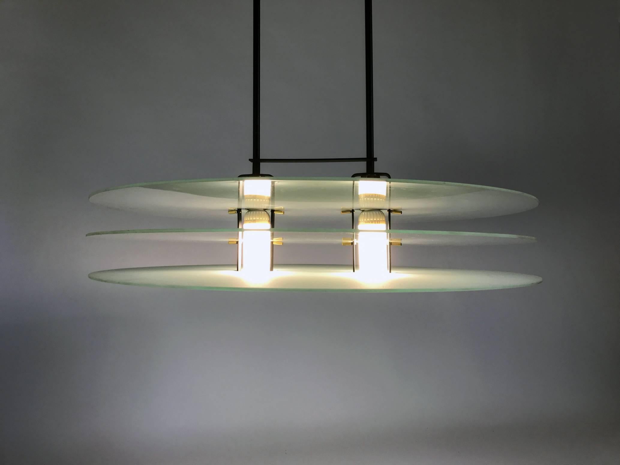 Late 20th Century  Chandelier by Mario Barbaglia and Marco Colombo for PAF Studio, Milano