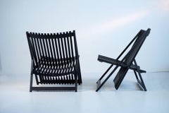 Ein Paar A1-Sessel von Jean-Claude Duboys, Frankreich, 1980