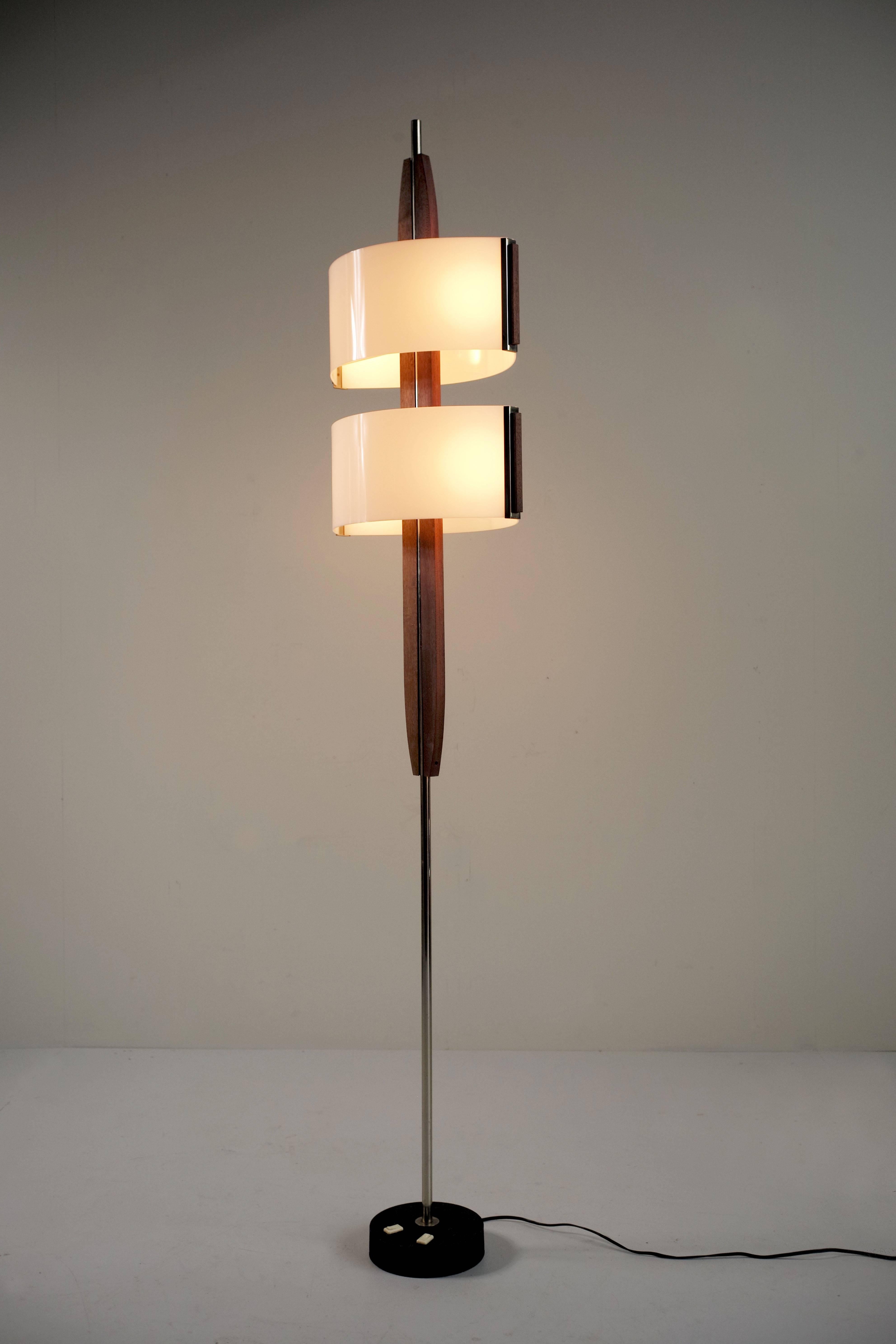 TOTEM Floor Lamp, Maison Arlus, France, 1960 3