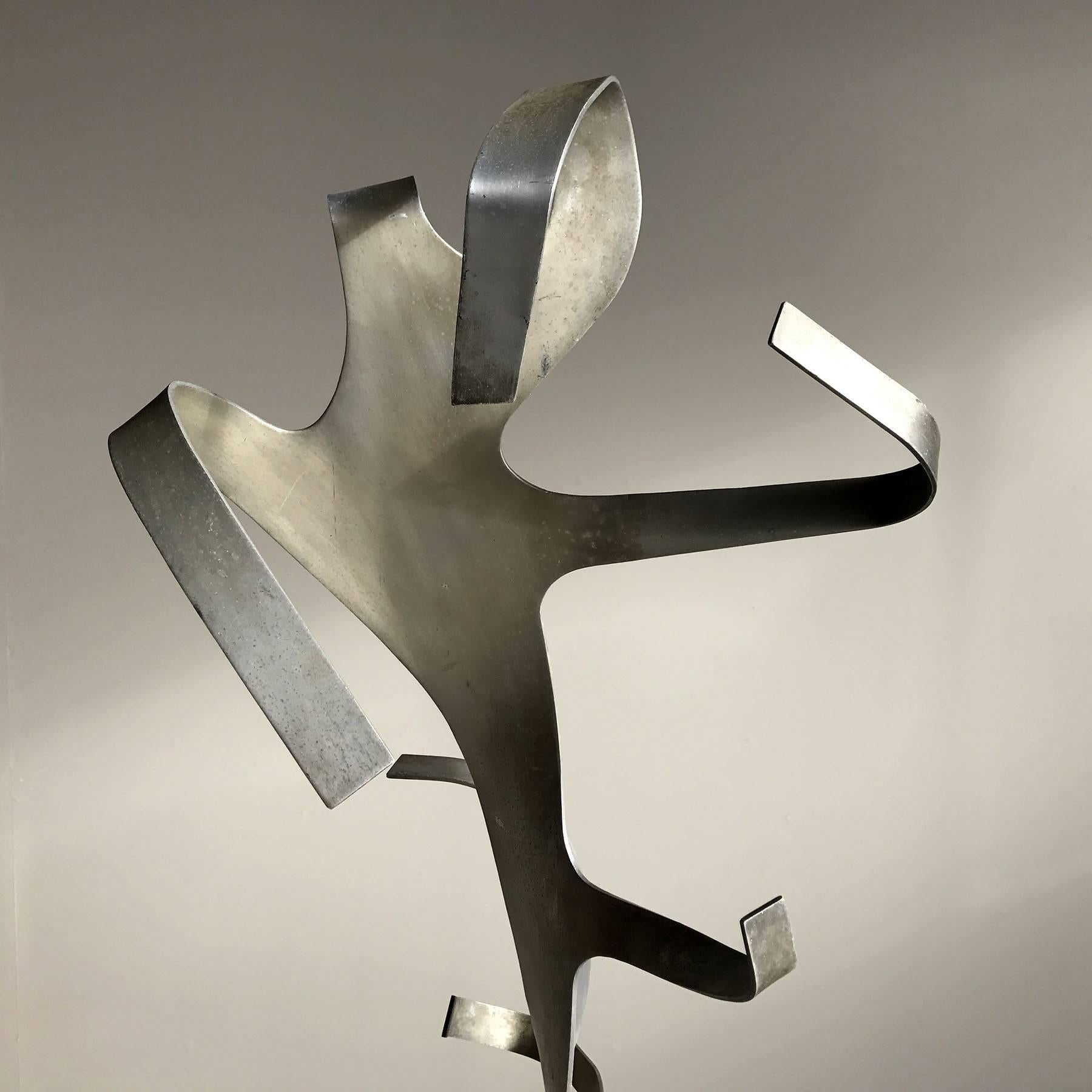 Sculpture Tree in Aluminium and Brass, France, 1970 1