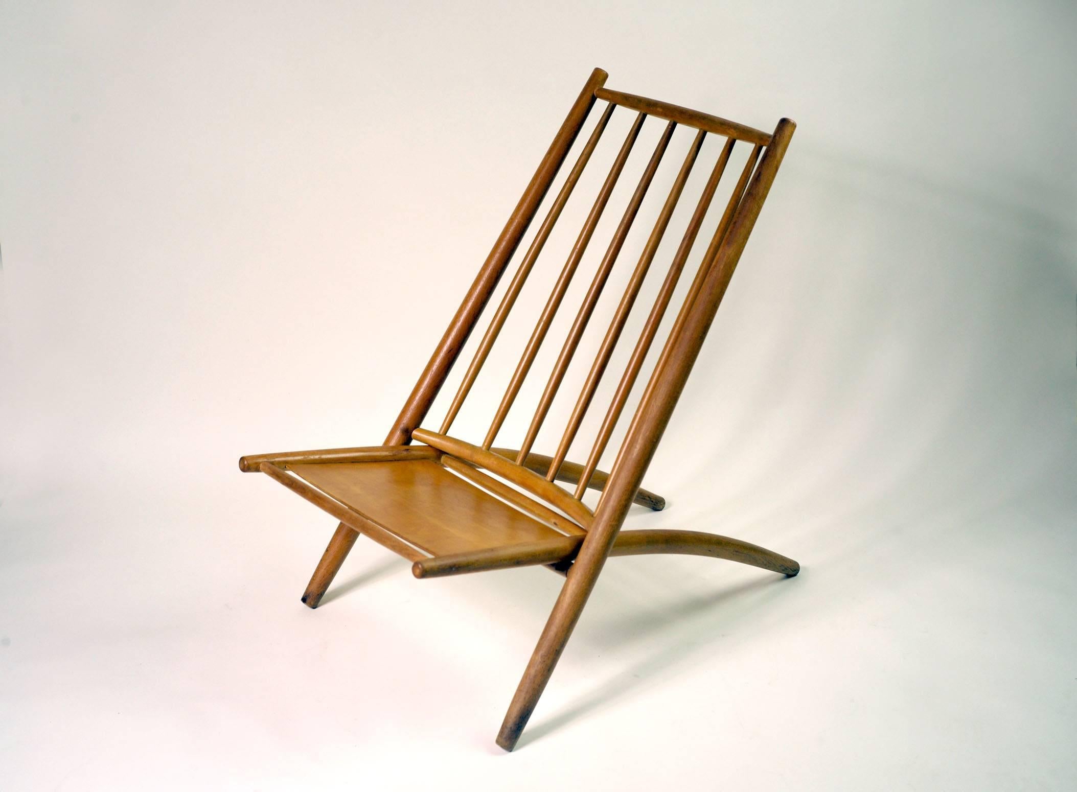 Swedish Beech Congo Chair by Alf Svensson for Bra Bohag/Haga Fors 2