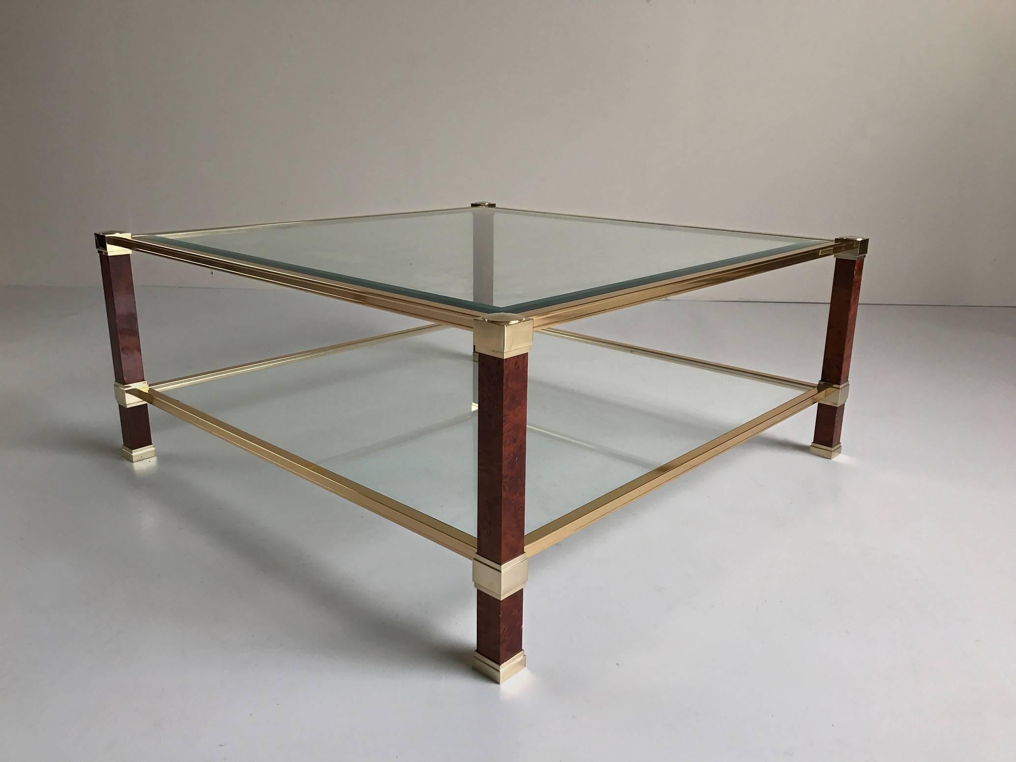 Table with Double Tray by Pierre Vandel, Paris, 1980 2
