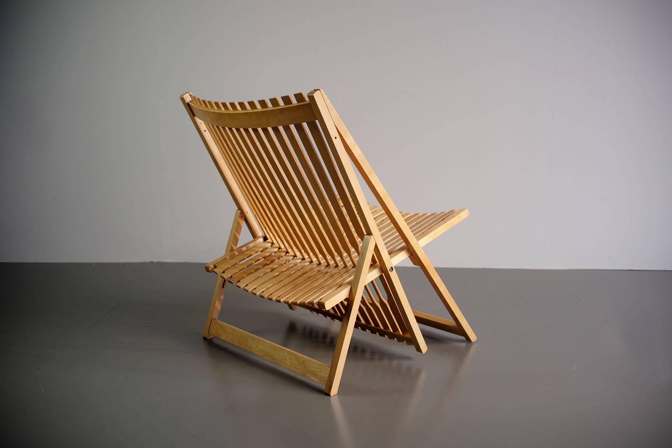 Ein Paar A1-Sessel von Jean-Claude Duboys, Frankreich, 1980 (Moderne der Mitte des Jahrhunderts) im Angebot