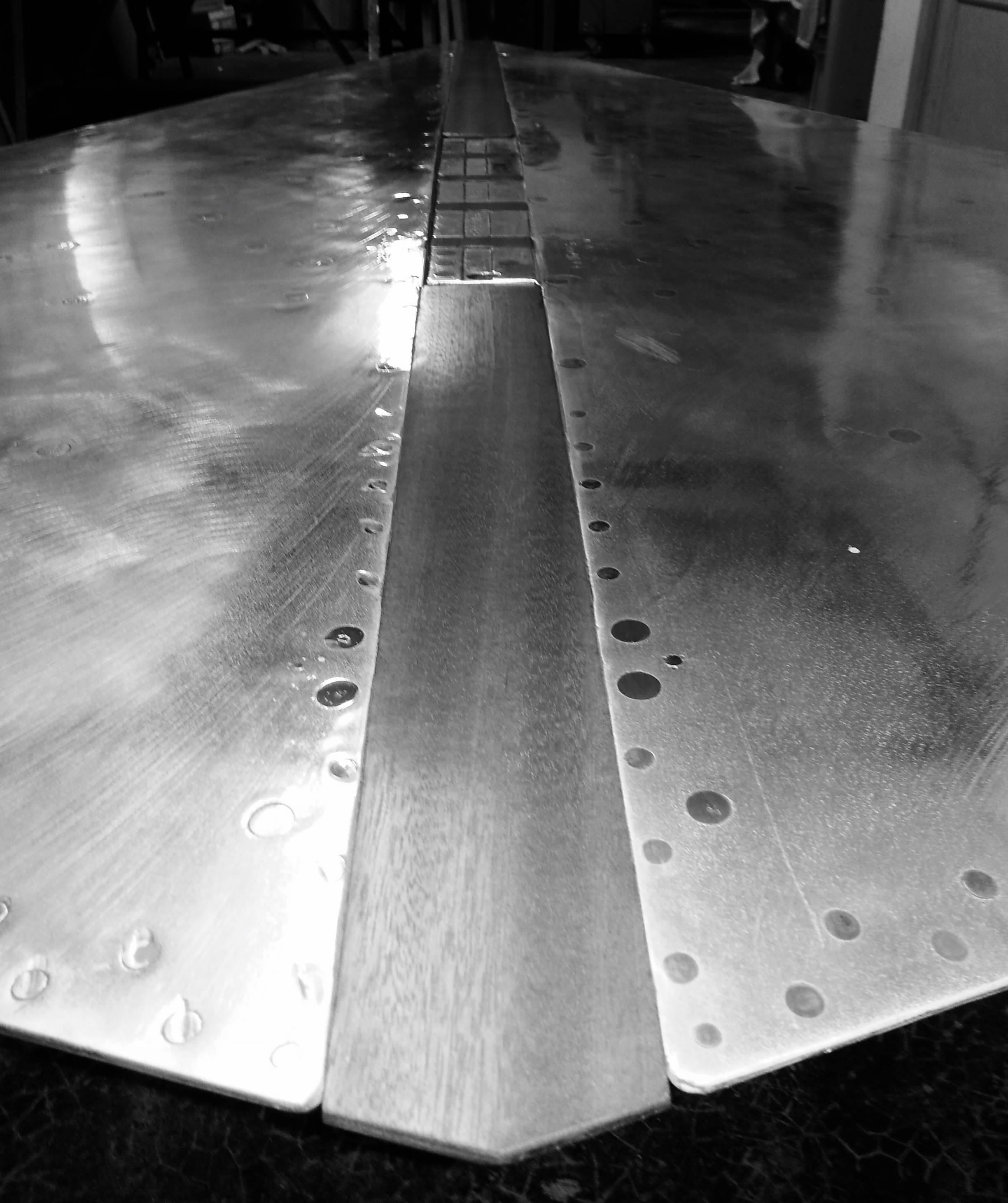 Aluminum UFO Coffee Table