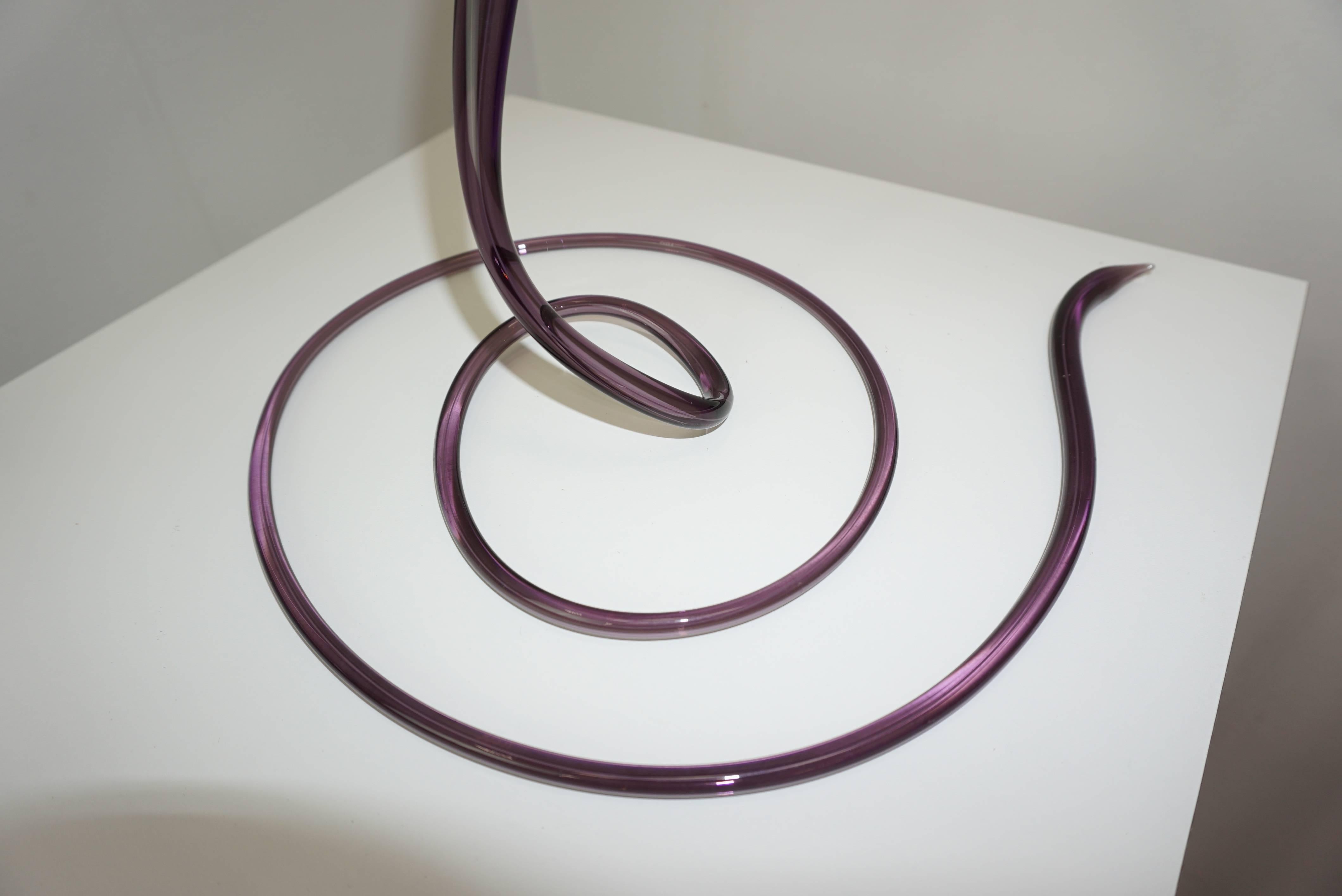 Cobra Stylized/ Scuplure in Murano Glass 2