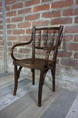 Luterma Curved Wooden Antic Armchair For Kids