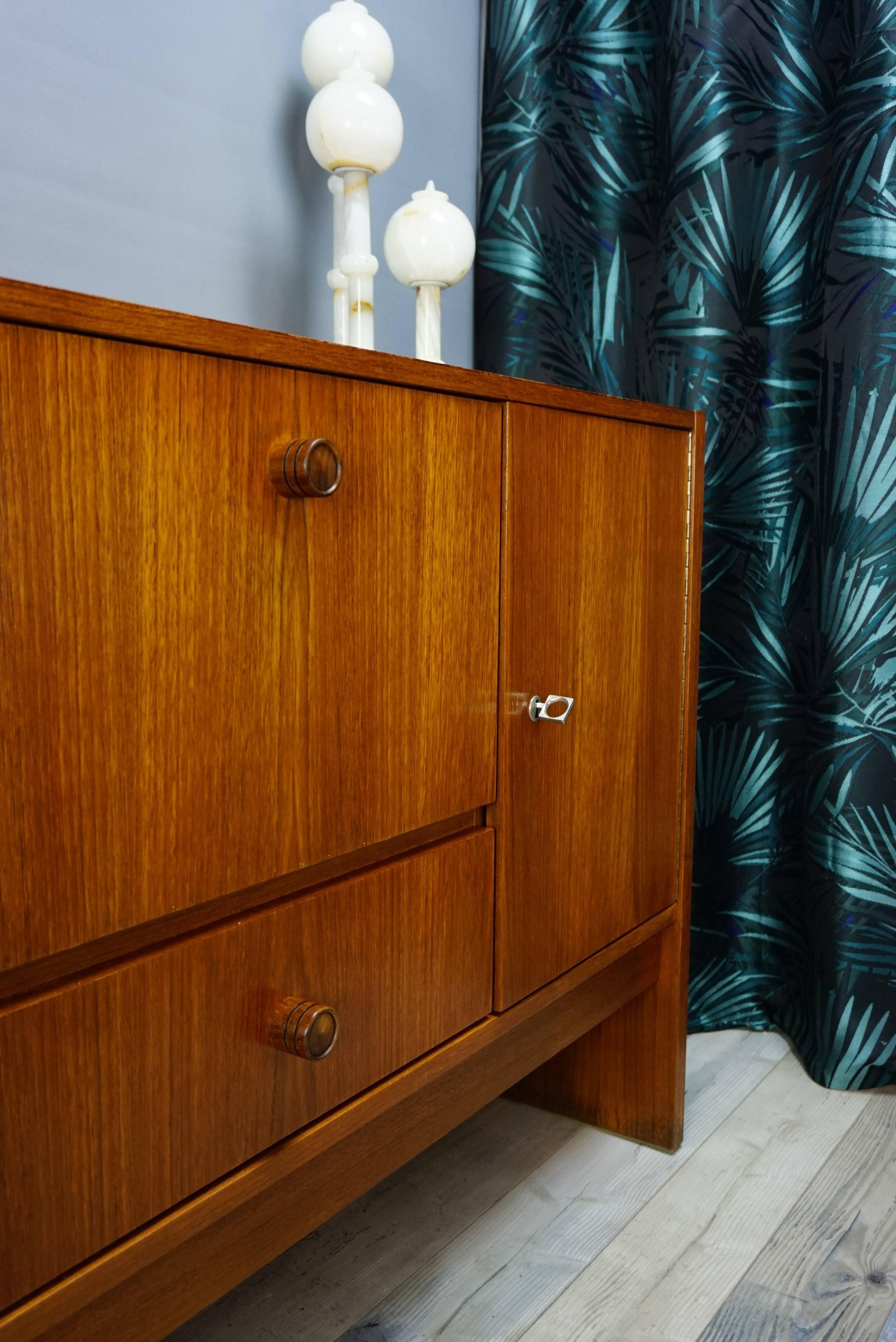 Teak Storage Cabinet or Sideboard of the 1950s 3