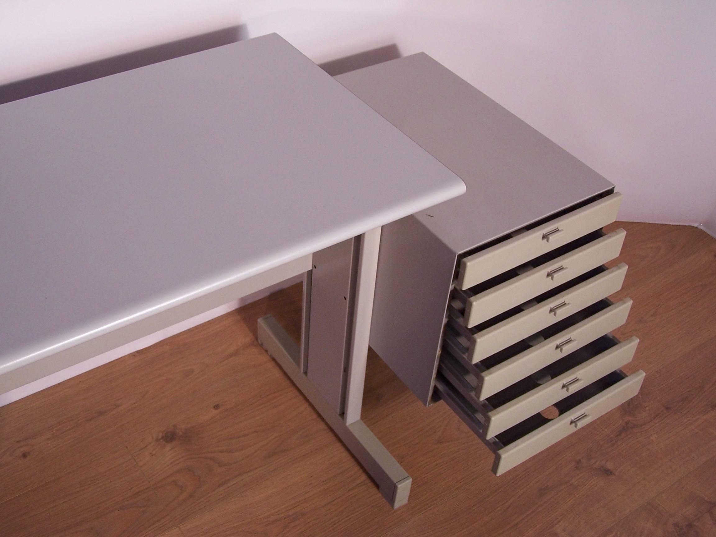 Laminate Modular Writing Desk by Ettore Sottsass for Olivetti Synthesis