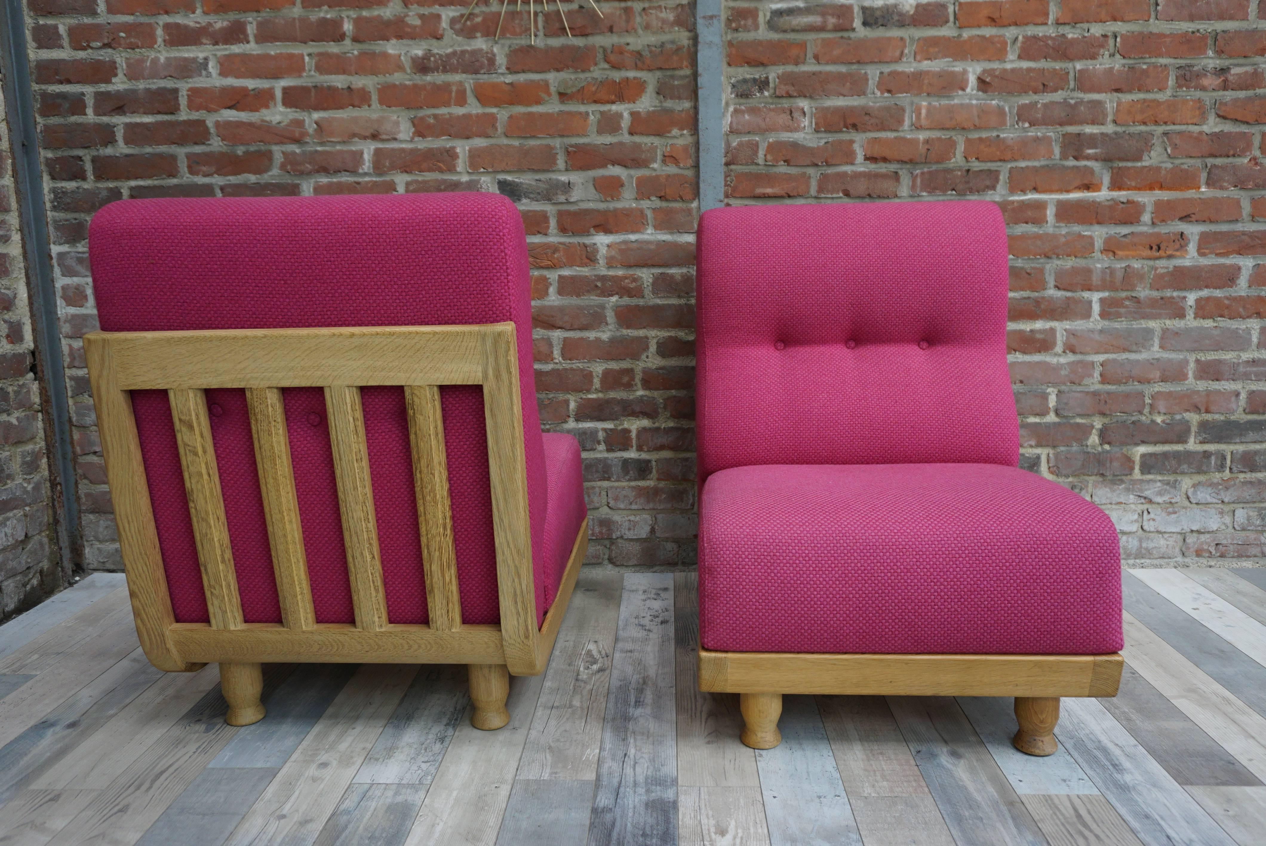 Trio of Guillerme and Chambron Warmers in Solid Oak and Wool 5