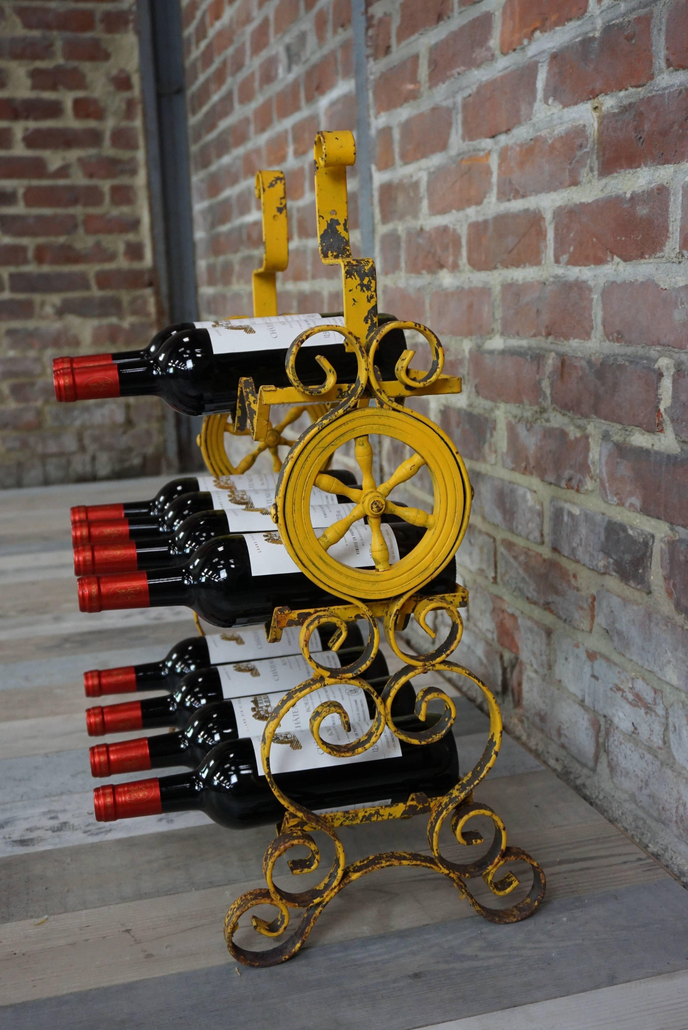 wine cellar bottle holders