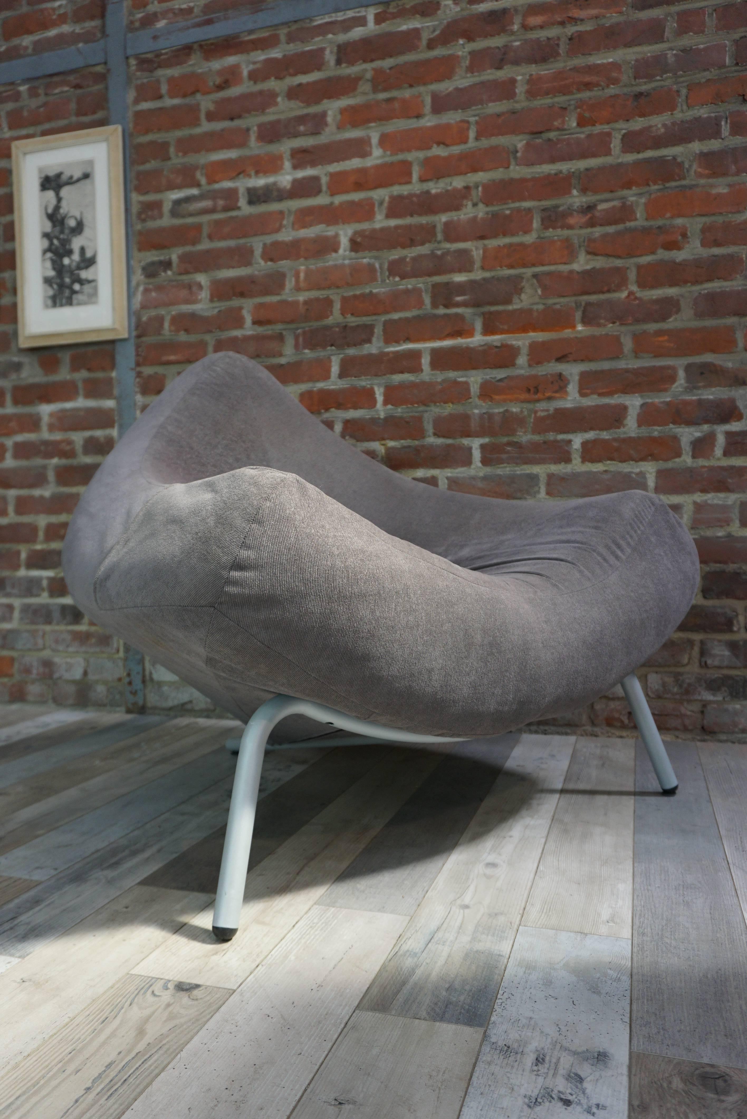 Belge Paire de fauteuils lounge 