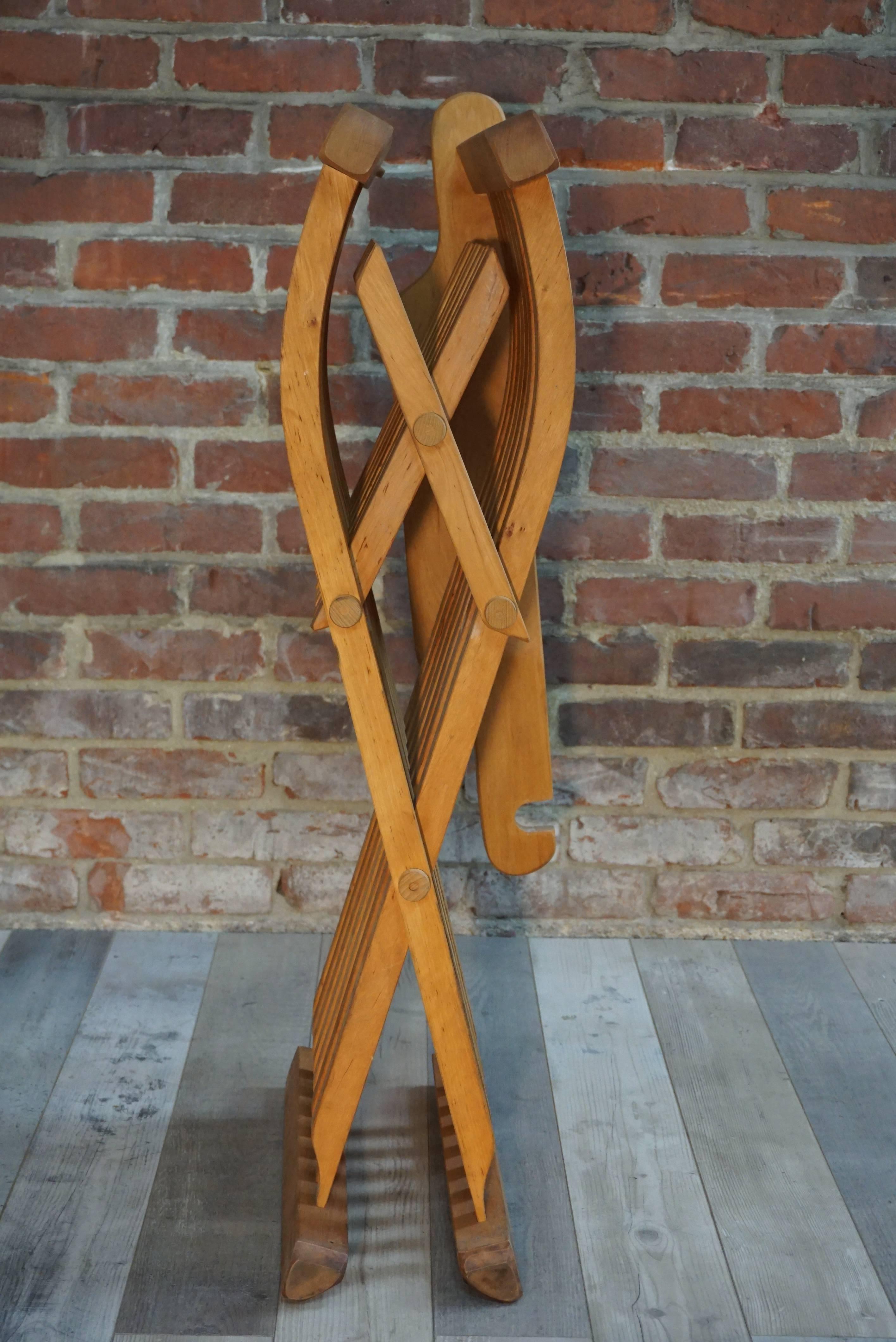 Solid Wood Folding Curule Armchair Called Savonarole 3