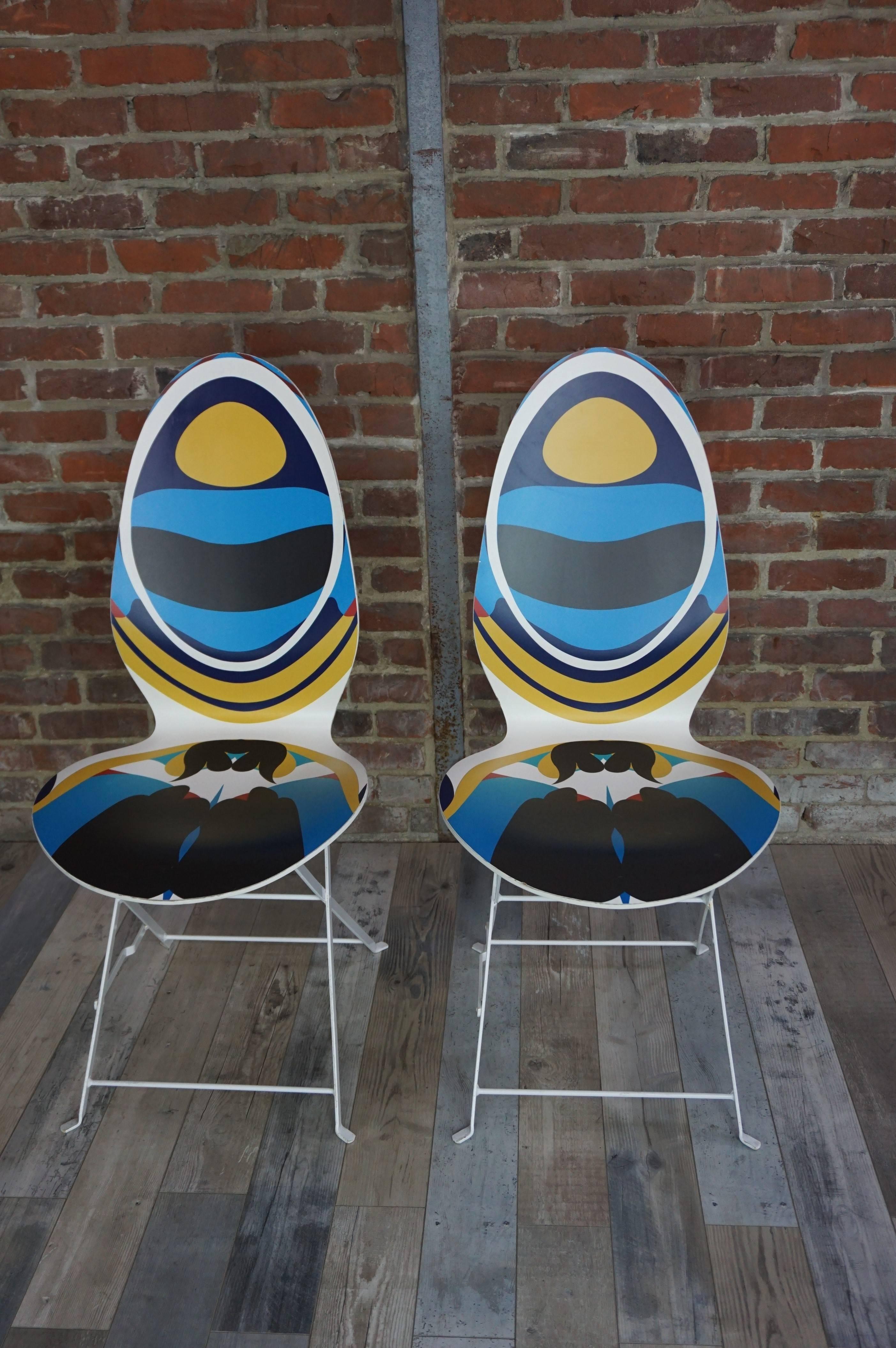 Pair of Chairs Haute Couture Christian Lacroix 1