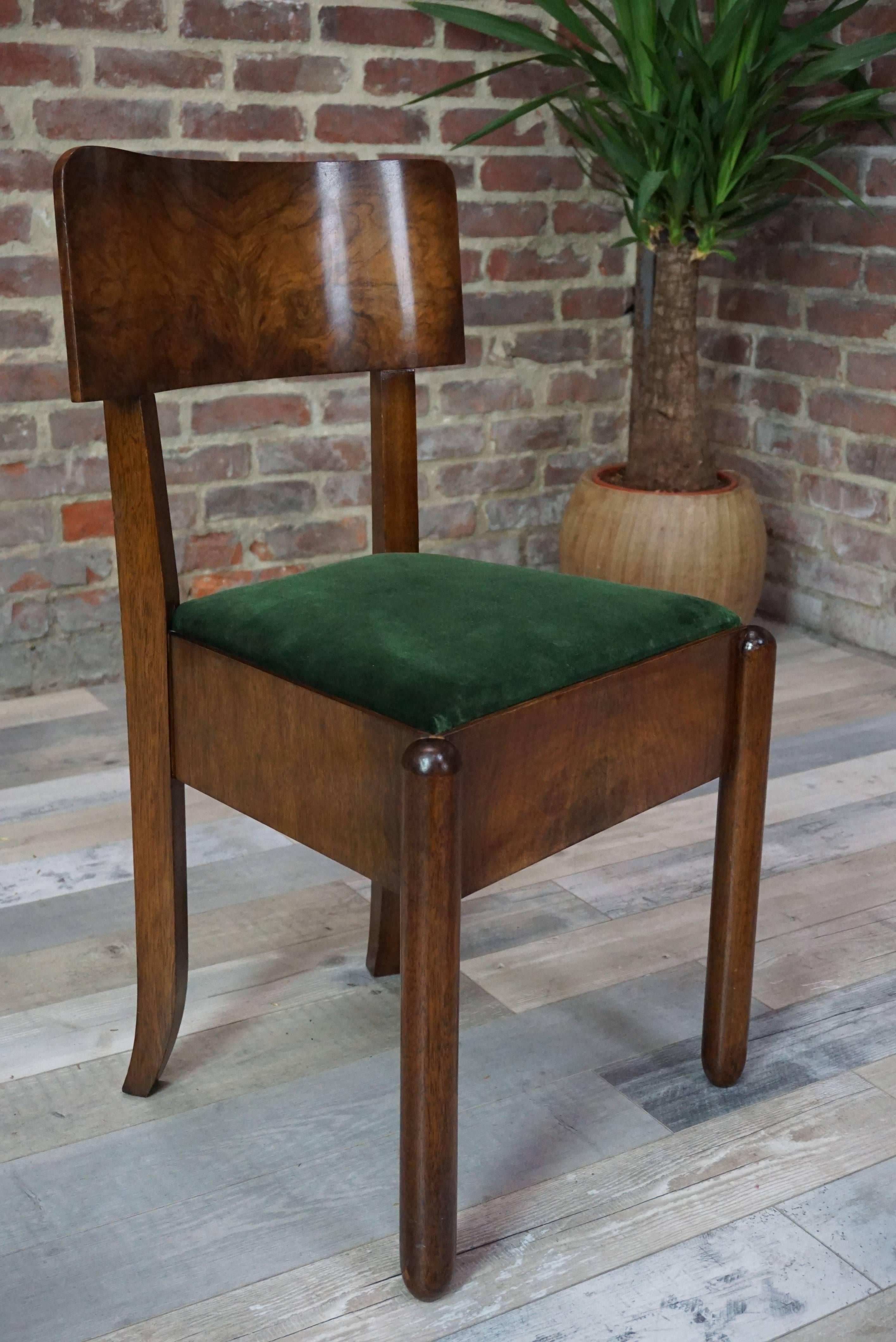 Pair of French Art Deco Chair 2