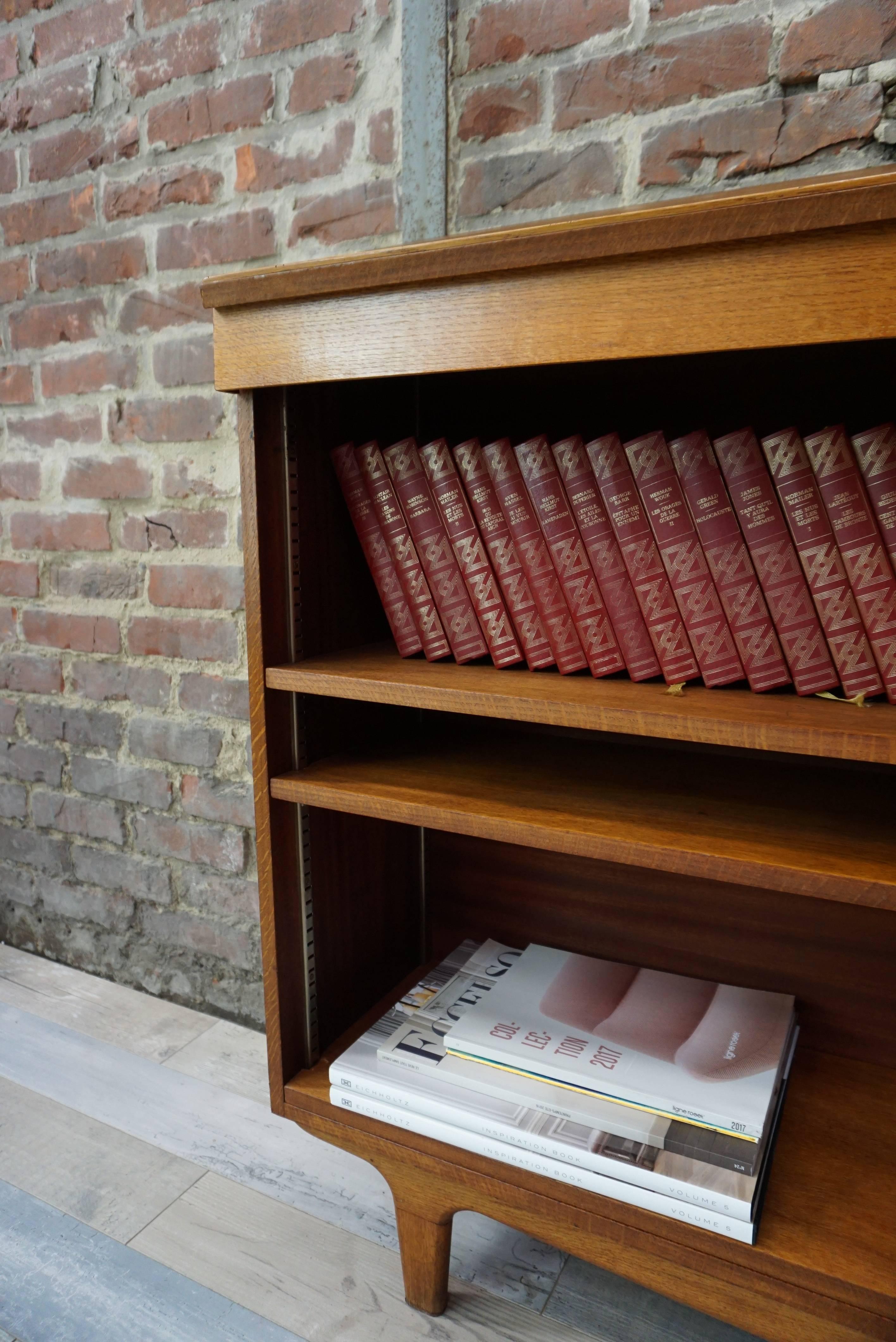 20th Century Vintage Teak Scandinavian Bookcase