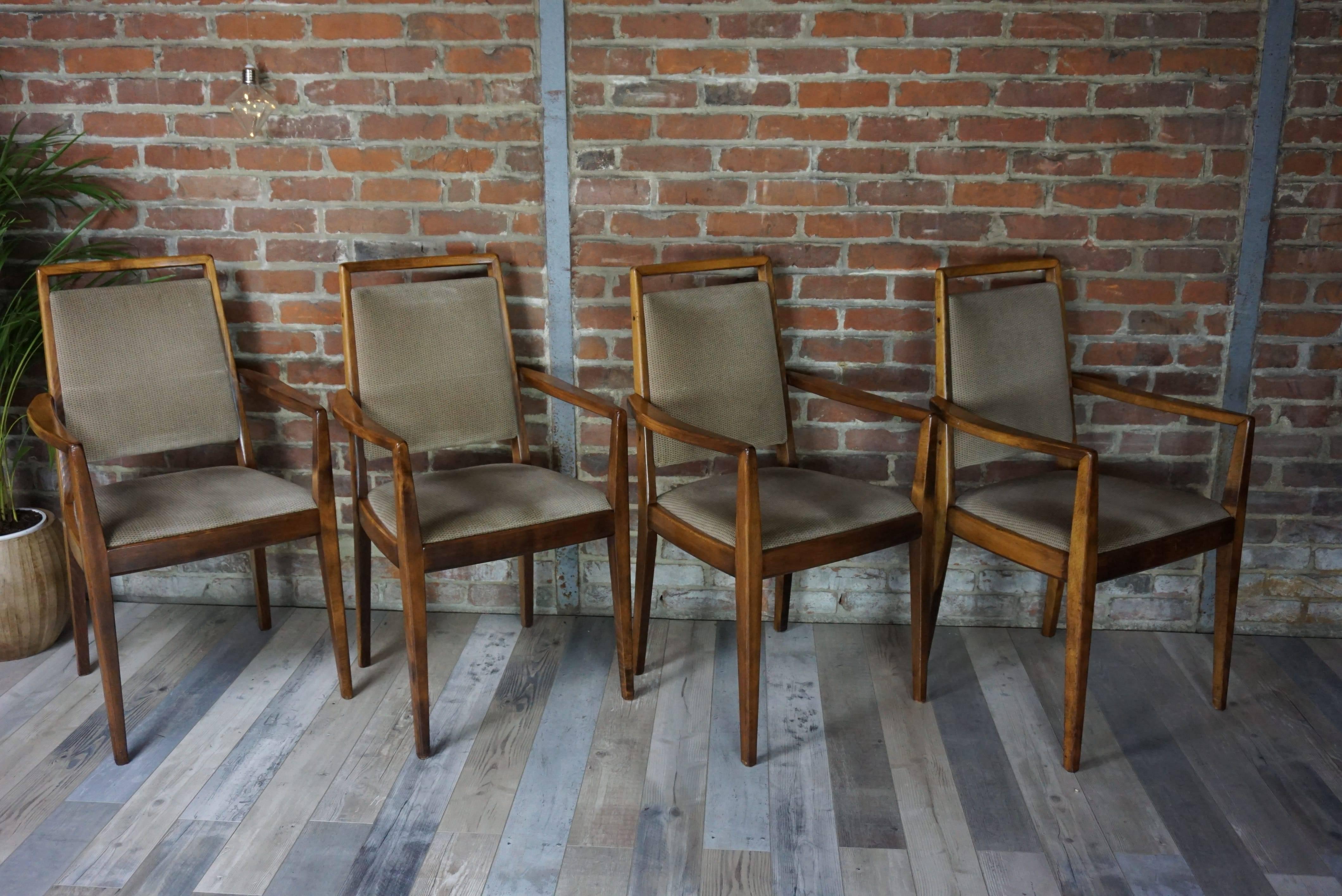 20th Century Set of Six Scandinavian Chairs