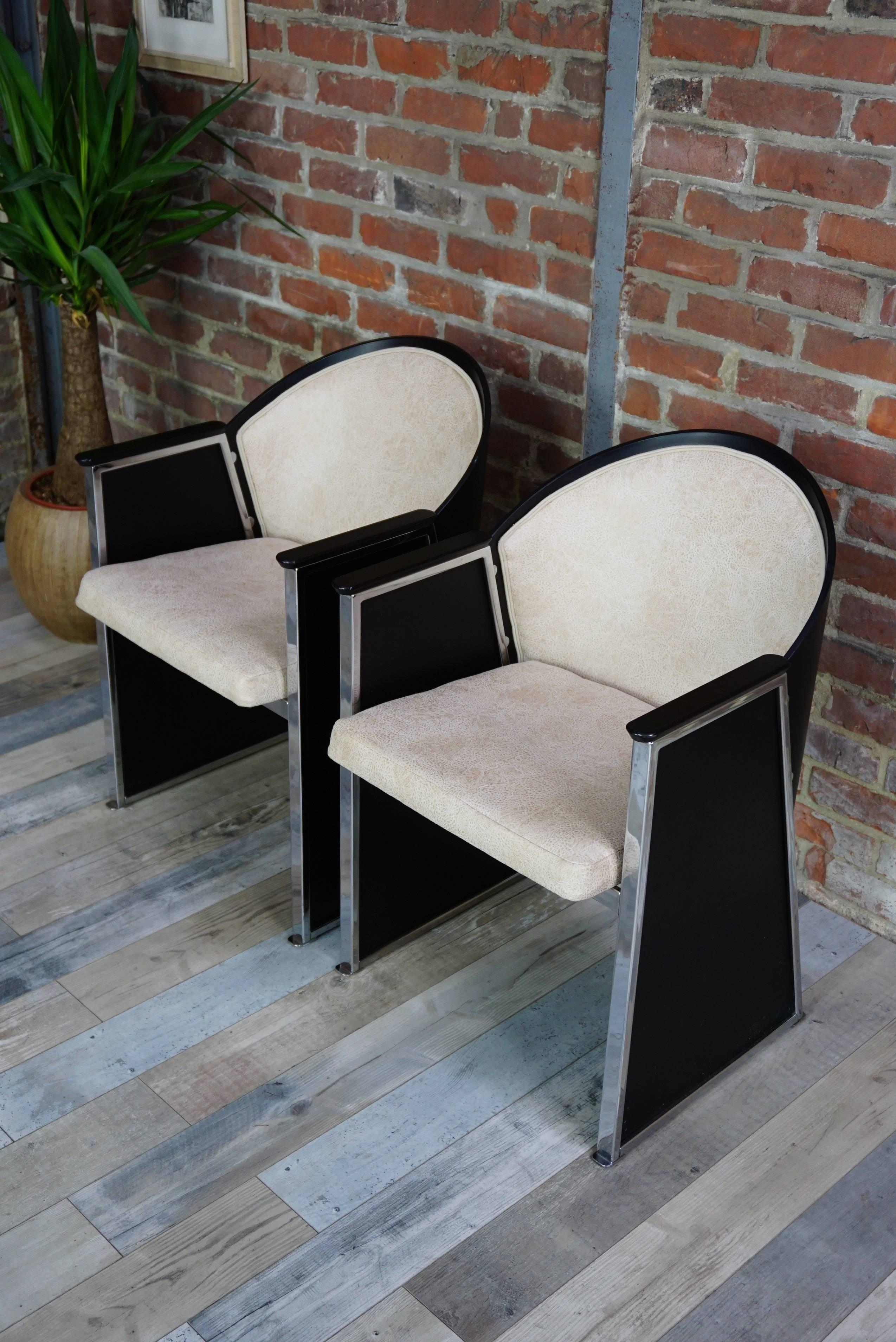 Finnish Pair of Design Armchair 