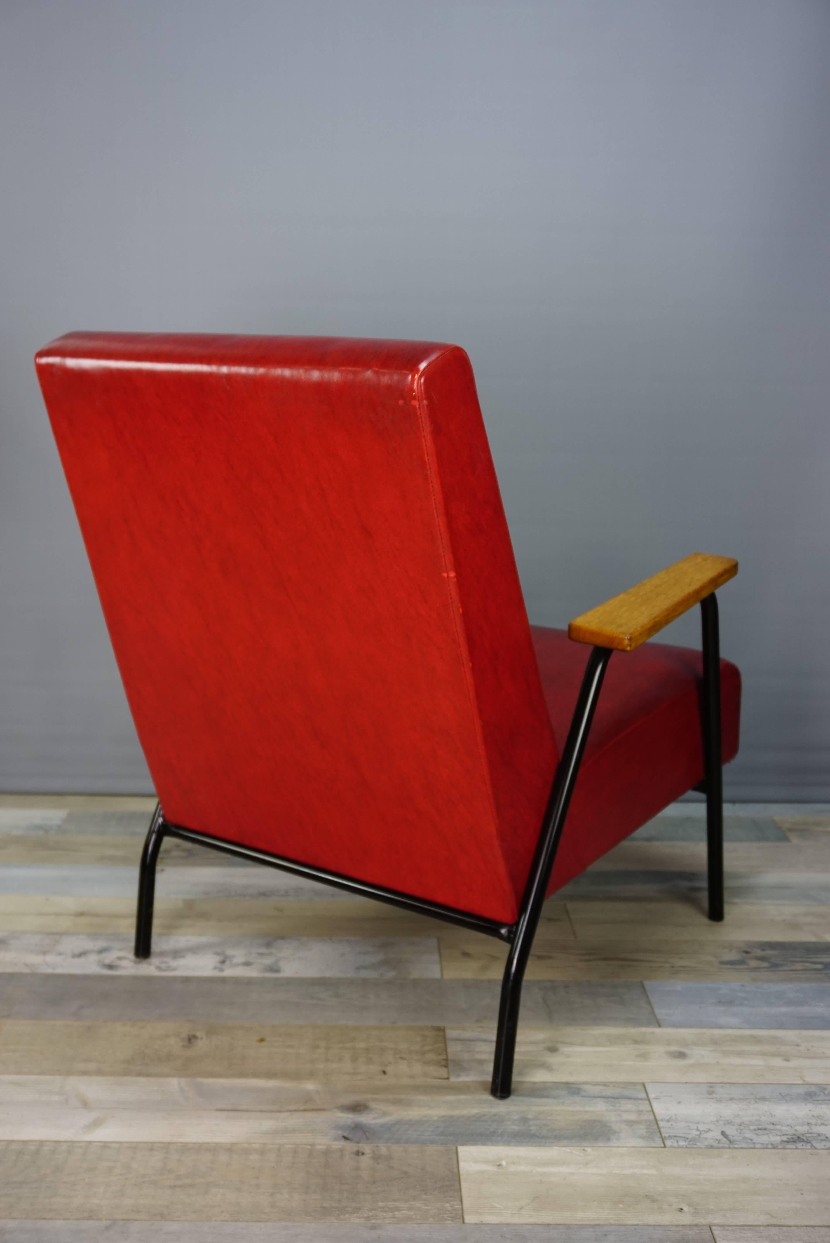 Pierre Guariche French Design of the 1950s Armchair 