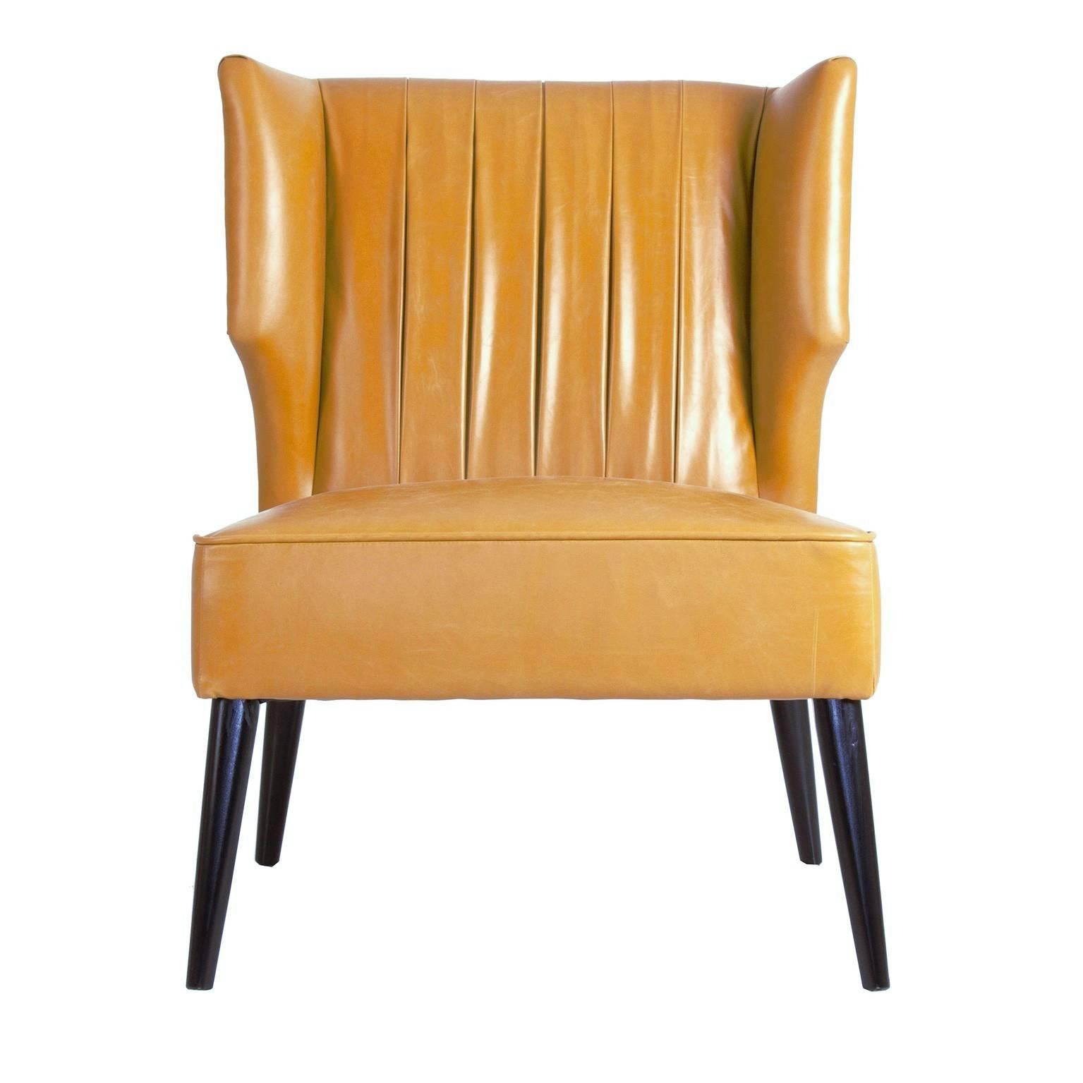 European Wingback Lounge Chair