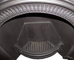 19th Century Georgian Regency Cast Iron Insert Fireplace