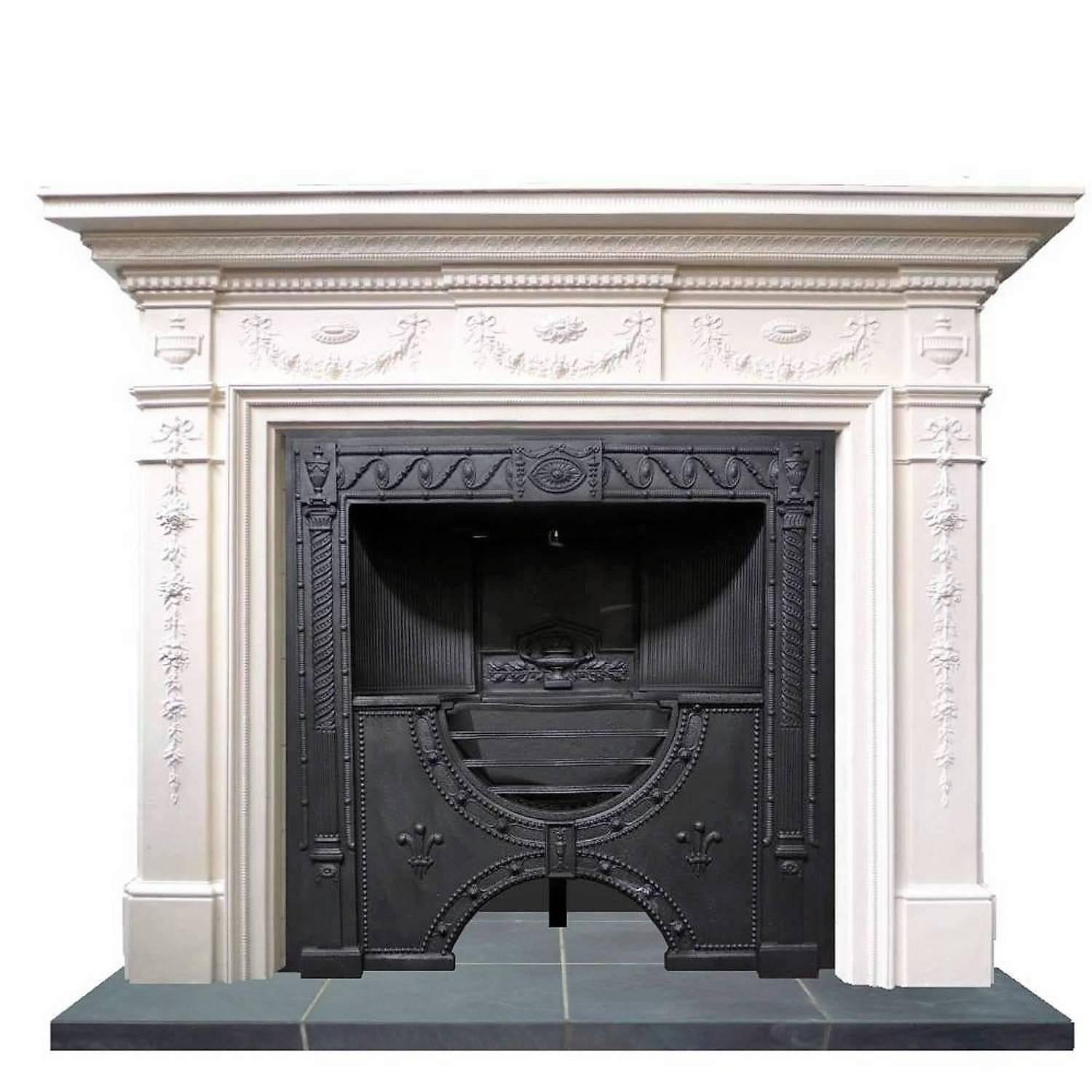 19th Century Georgian - Regency Hob Grate Fireplace In Excellent Condition For Sale In Leicester, Leicestershire