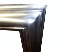 Mid-20th Century Burnished Cast Iron Fireplace Surround