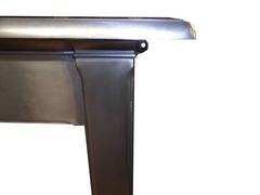 Art Deco 1930 Cast Iron Burnished Fireplace Mantel