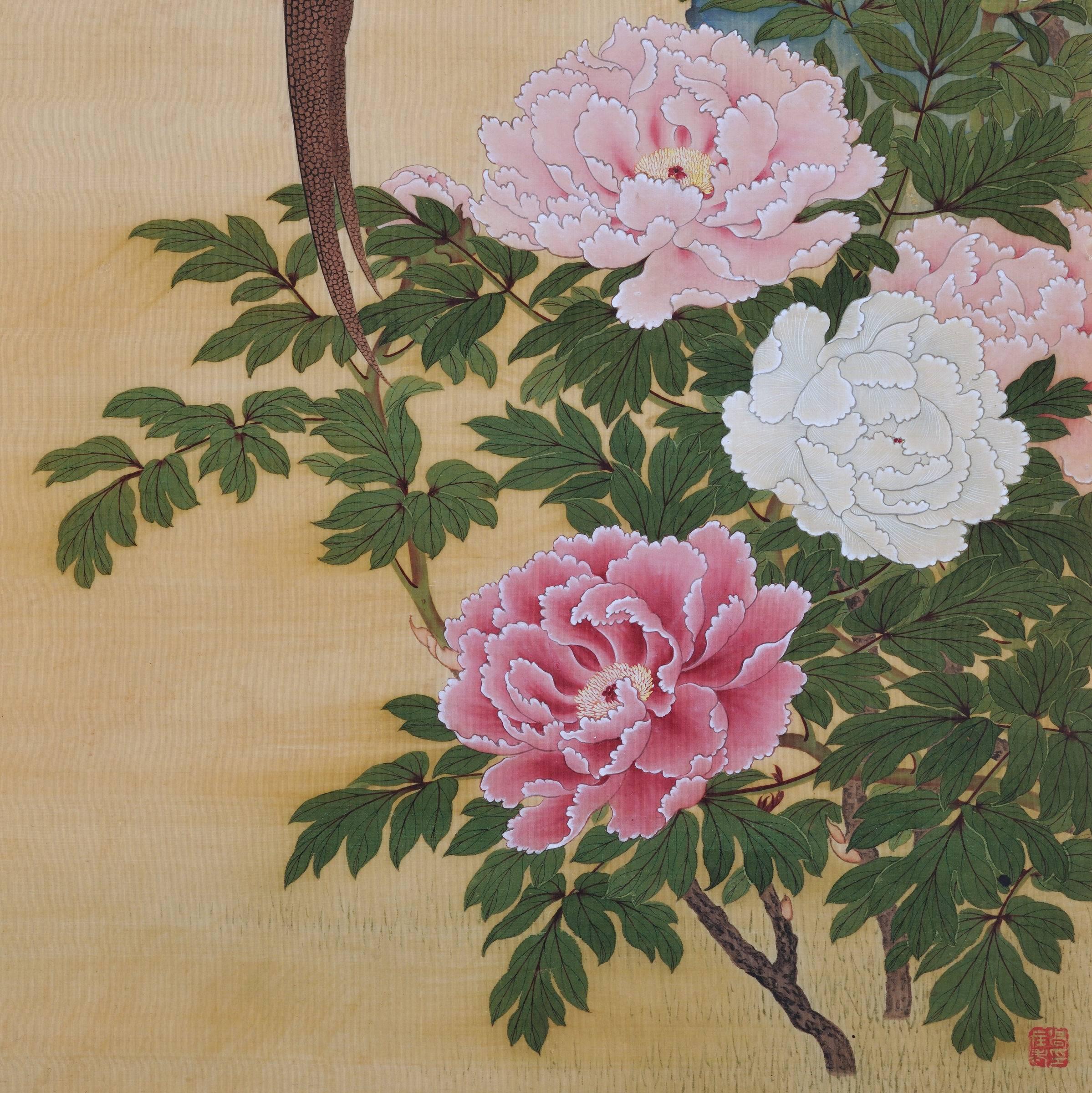 japanese bird and flower paintings